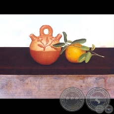 CANTARILLA III, 2000 - Óleo de SEBASTIÁN DÍAZ
